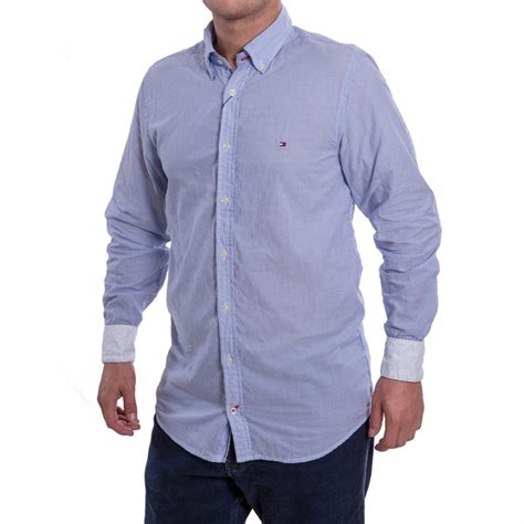 camisas azules tommy hilfiger con th|camisa social masculina tommy hilfiger.